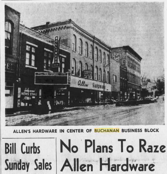 Hollywood Theatre - March 23 1962 (newer photo)